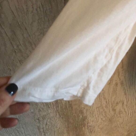 Splendid White 3/4 Sleeve Cardigan Shirt - Picture 4 of 8